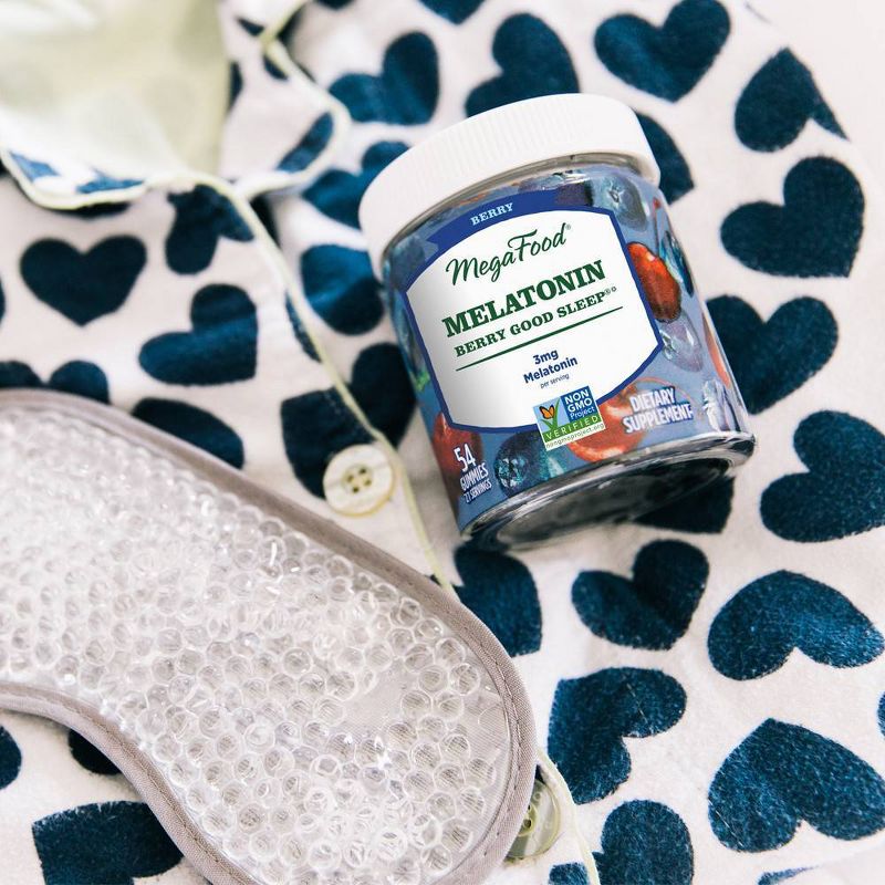 MegaFood Melatonin Berry Good Sleep Gummies - Berry - 54ct