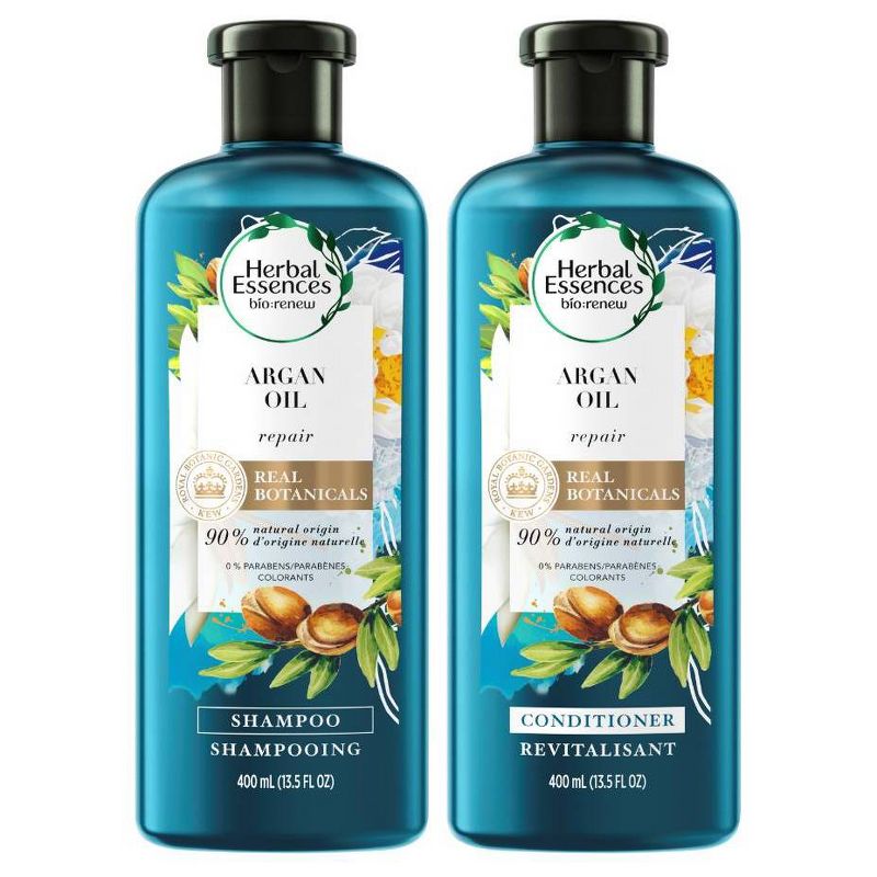 Herbal Essences bio:renew Argan Oil of Morocco Repairing Color-Safe Shampoo and Conditioner Bundle - 13.5oz each