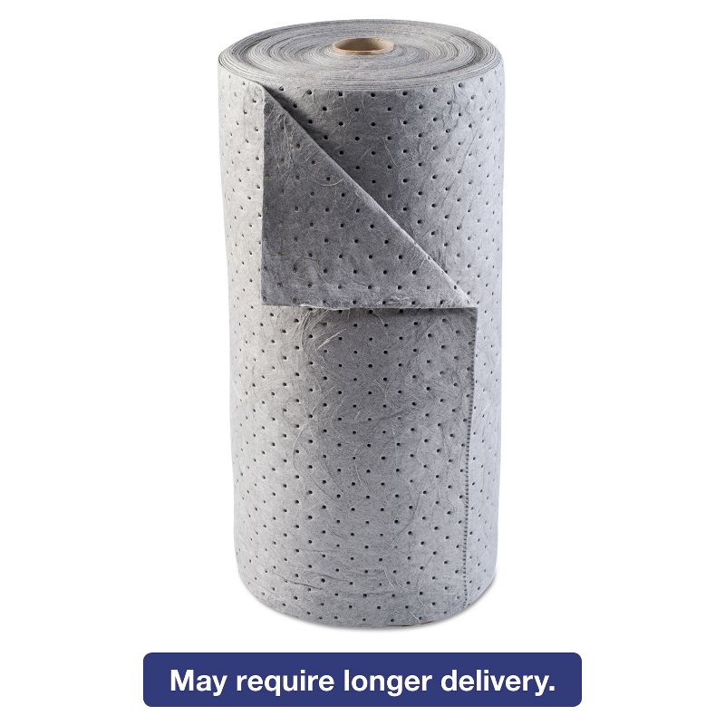Anchor Brand Universal Sorbent-Pad Roll 30w x 120ft Gray ABBRU120