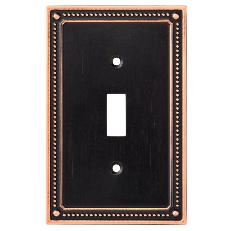 Franklin Brass Classic Architecture Single Switch Wall Plate Nickel