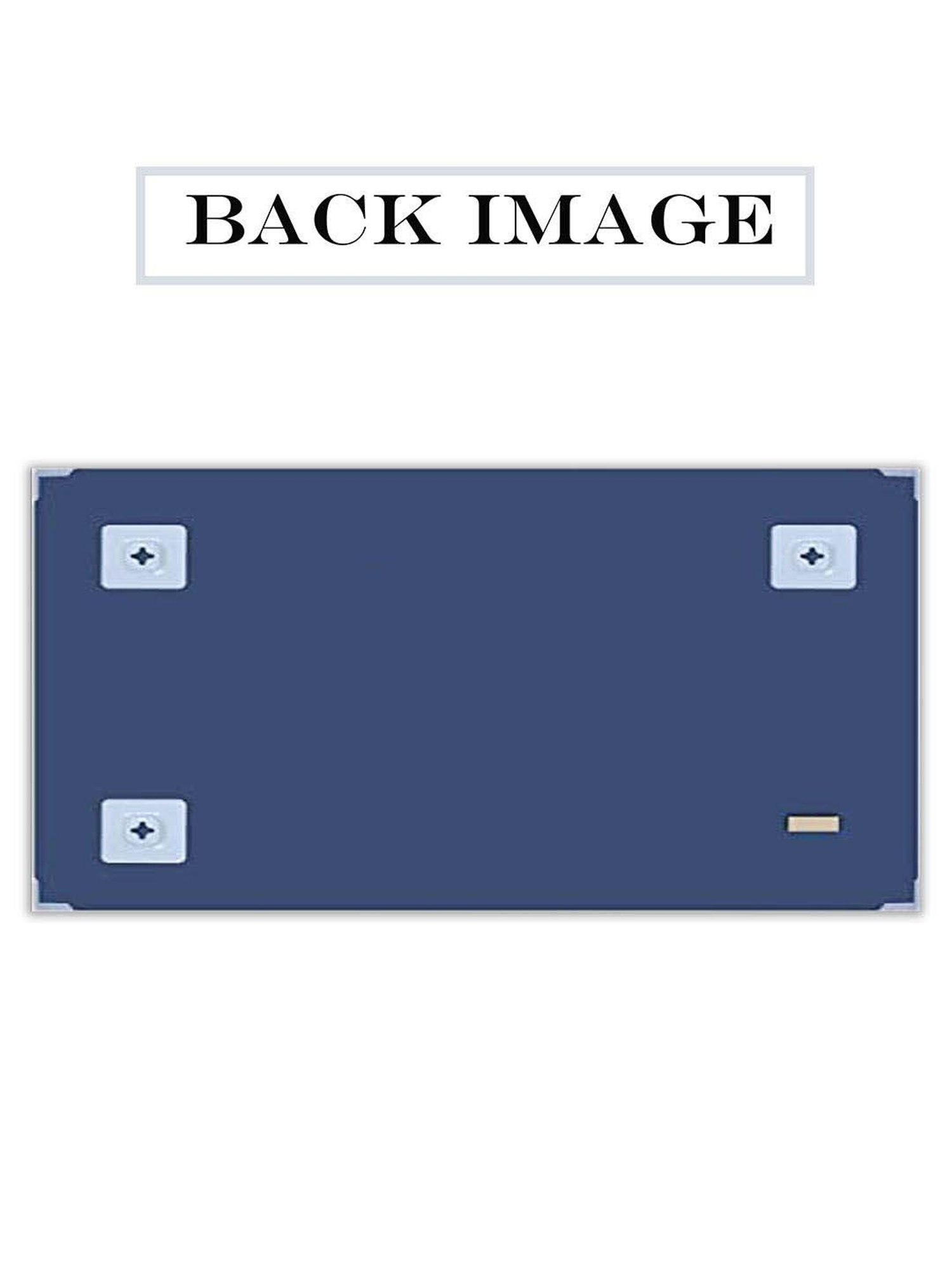 Art Street Silver Glass Bevelled In Rectangle Frameless Wall Mirror