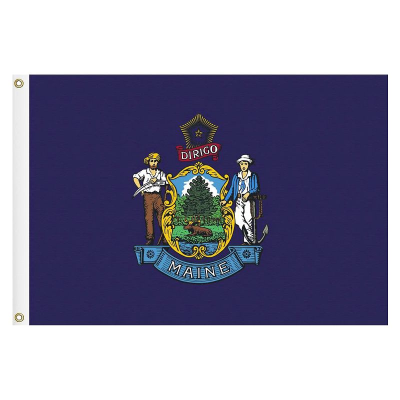 Maine State Flag - 4' x 6'
