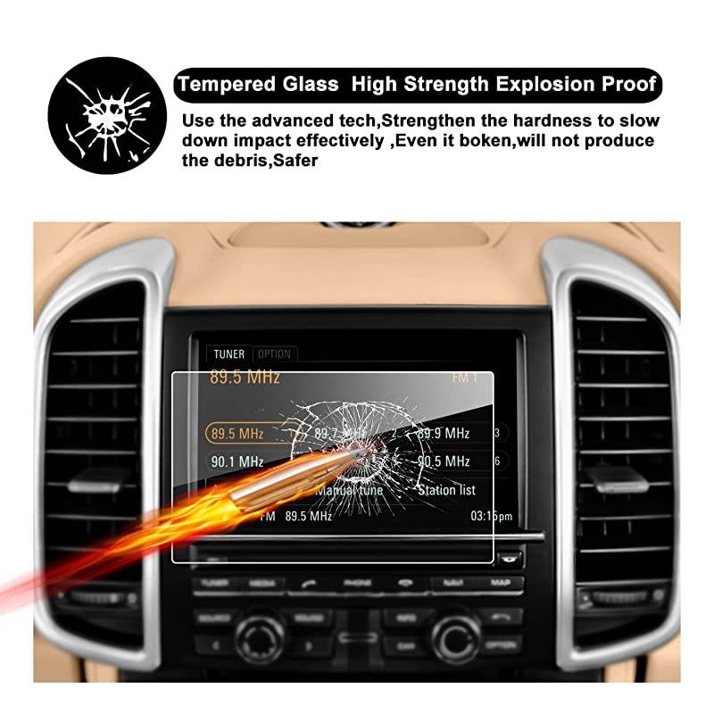 20152016 Porsche CayennePorsche Macan CoupeHatchback 7Inch inDash Navigation Screen Protector High Clarity AntiFingerprint amp AntiScratch 20152016 Porsche CayennePorsche Macan