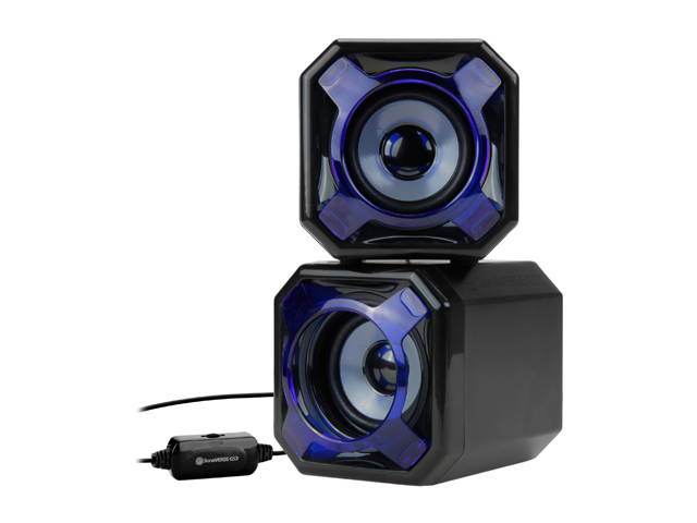 GOgroove SonaVERSE GS3 USB Computer Speakers with Interchangeable Grills & Powerful 5W Drivers - Works with Acer , ASUS , Alienware , CybertronPC , Dell , HP , & More Desktop / Laptop Computers