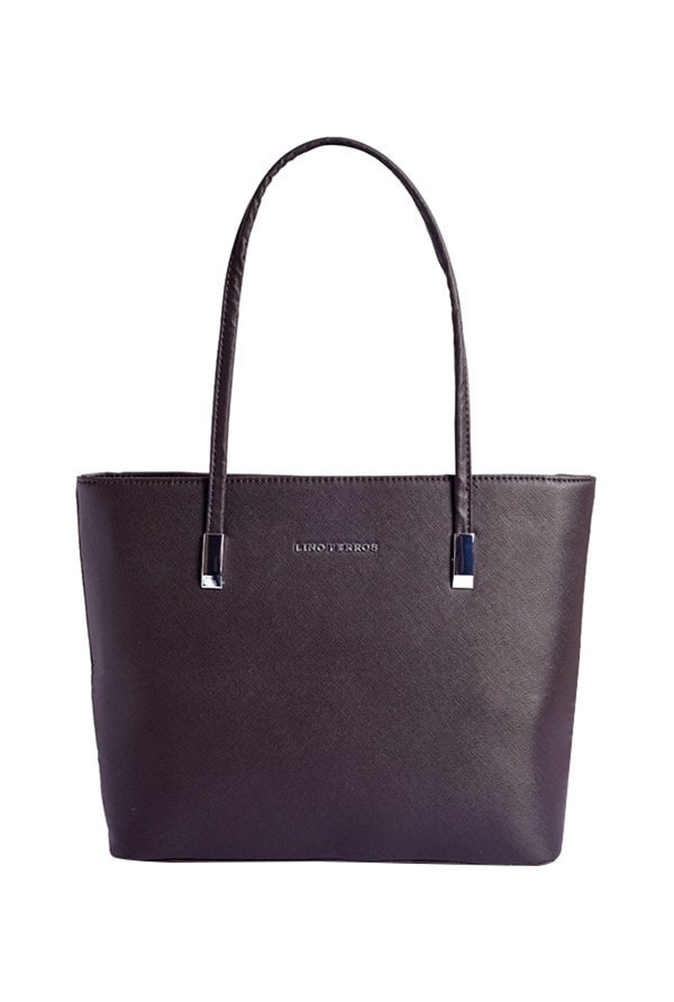 Lino Perros Dark Brown Solid Shoulder Bag