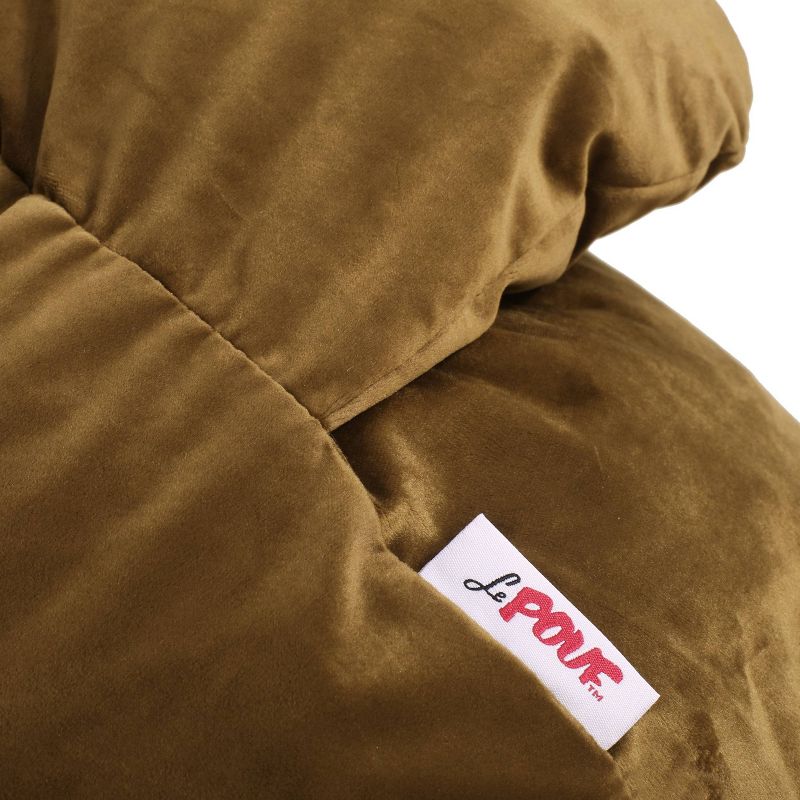 Axelle Faux Sheep Accent Lounger White - Picket House Furnishings