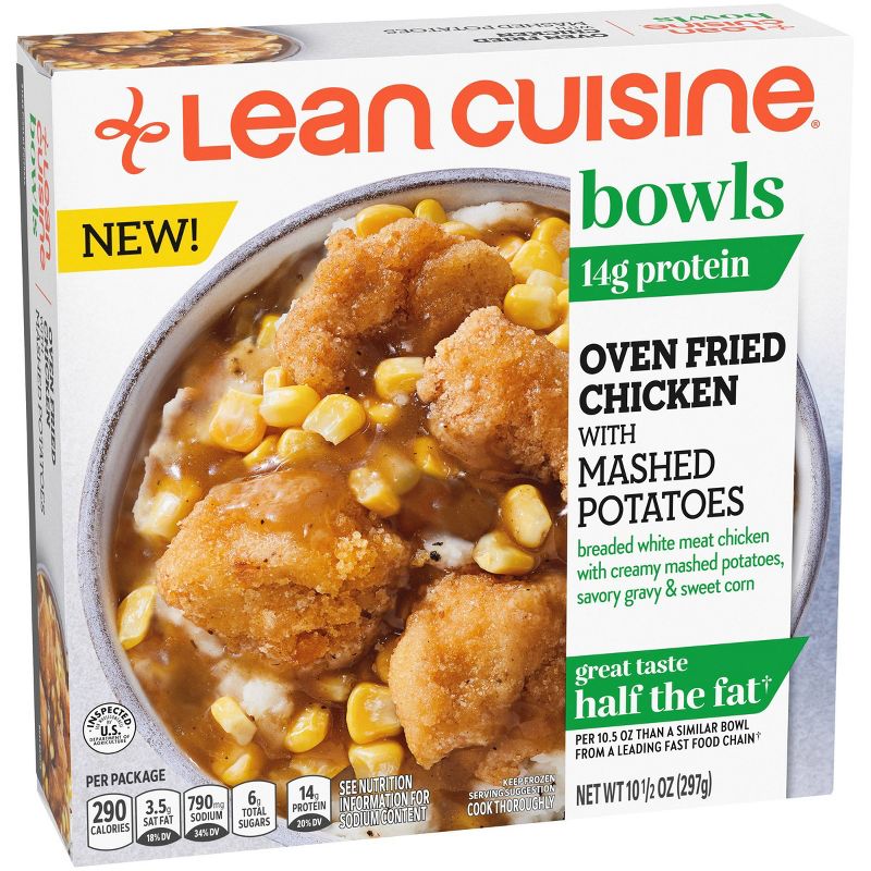 Lean Cuisine Frozen Over Fried Chicken and Mashed Potatoes Bowl - 10.5oz