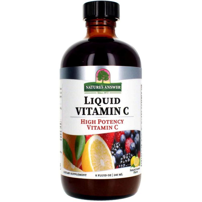 Nature's Answer Vitamin C Liquid High Potency Formula 8 oz