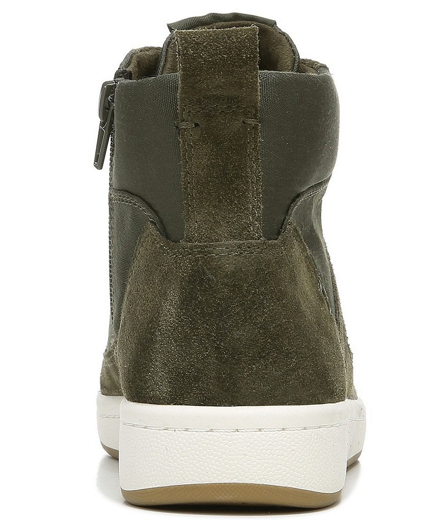 Zodiac Orion Fabric And Suede Lace-Up High Top Sneakers