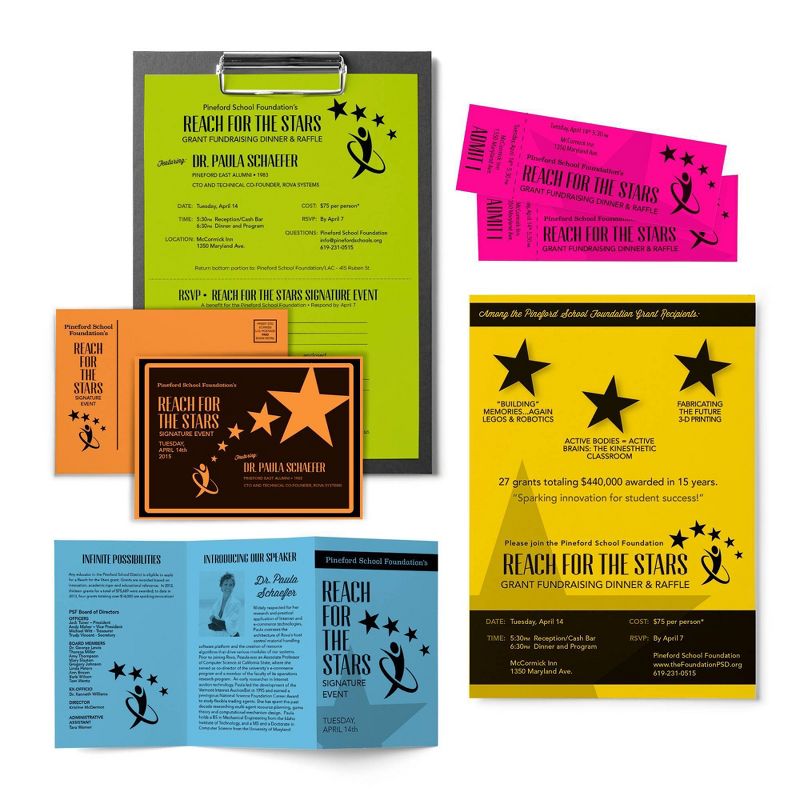 50 Sheets Cardstock 8.5"x11" Bright - Astrobrights