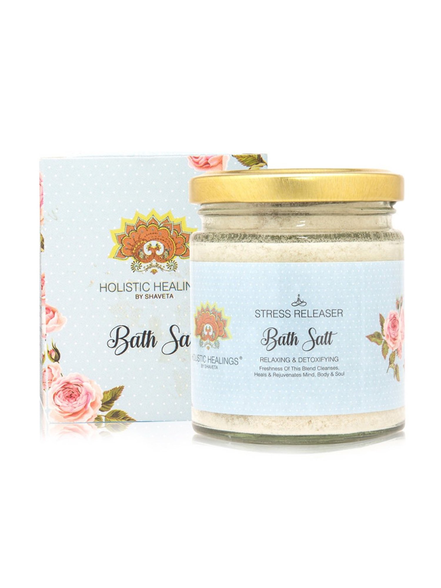Holistic Healings By Shaveta Bath Salt Stress Reliever - 200 gm