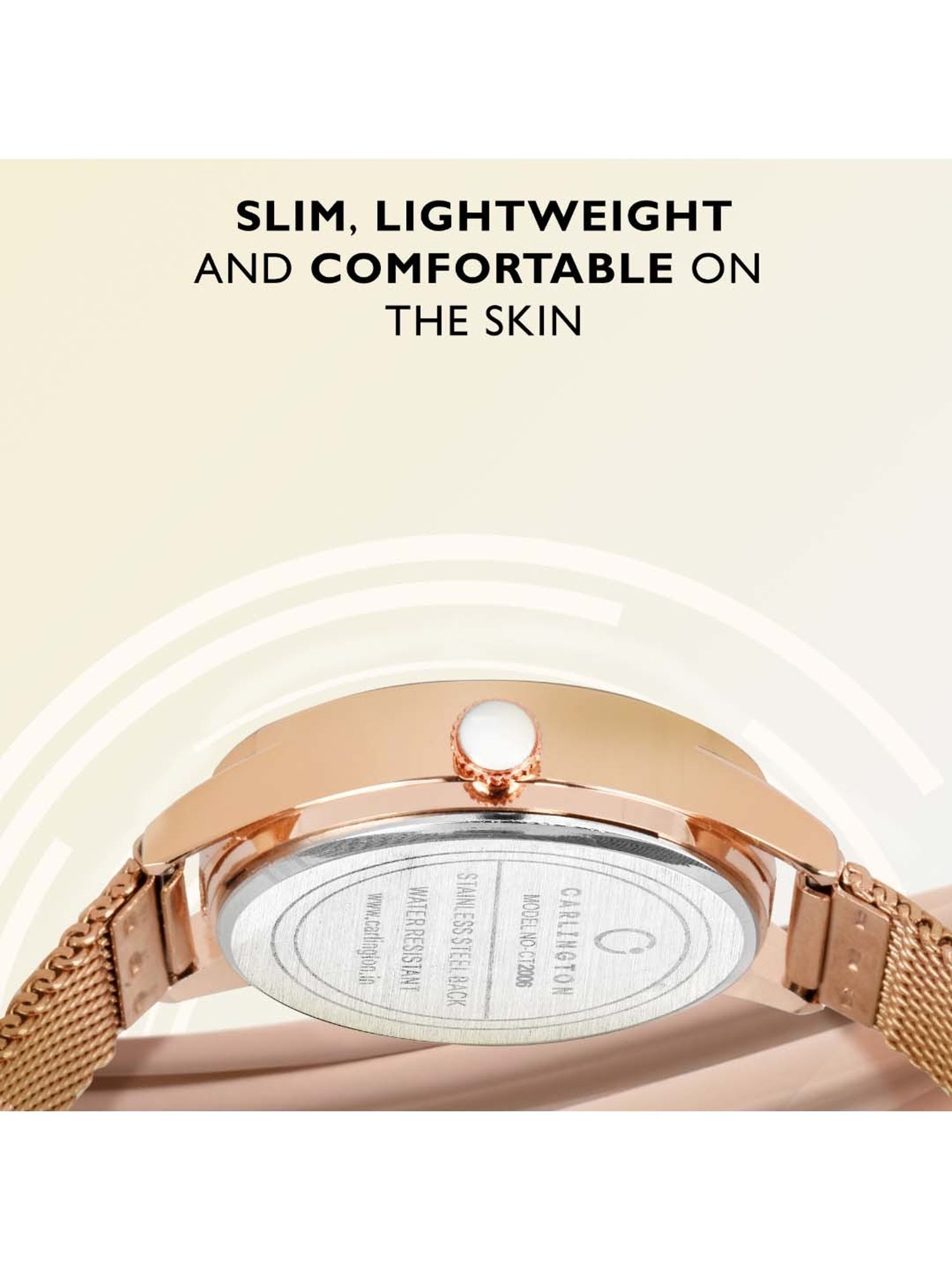 CARLINGTON CT 2006 Analog Watch for Women