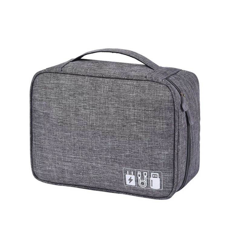 Portable Digital Storage Bags Organizer USB Gadgets Cables Wires Charger Powe Battery Zipper Cosmetic Bag Case Accessories Item