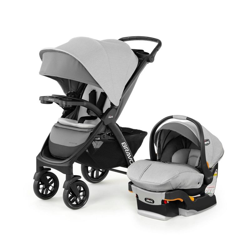 Cybex Eezy S+2 Travel System with Aton 2 Infant Car Seat - Deep Black