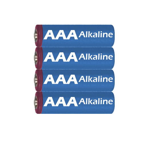 AAA Alkaline Batteries 4 Pack