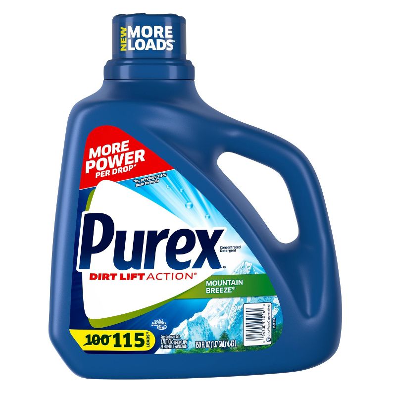 Purex Mountain Breeze HE Liquid Laundry Detergent - 150 fl oz