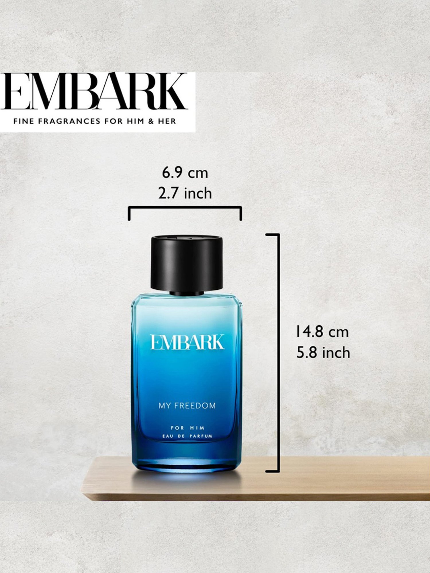 Embark My Freedom Eau de Parfum for Him - 100 ml