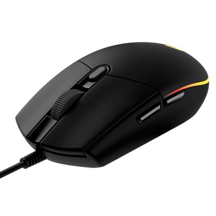 Logitech Mouse G102 LIGHTSYNC 8000 DPI 6 Buttons RGB Backlight USB Wired Optical Gaming Mouse(Black)