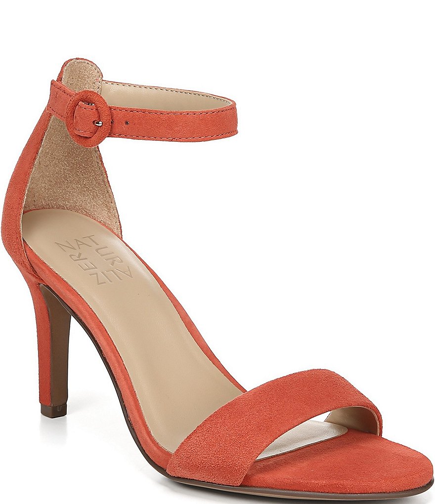 Naturalizer Kinsley Suede Ankle Strap Dress Sandals