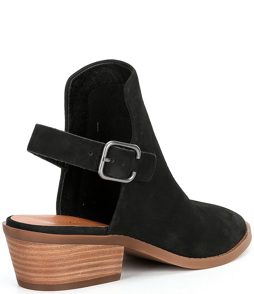 Lucky Brand Farryn Nubuck Slingback Low Heel Shooties