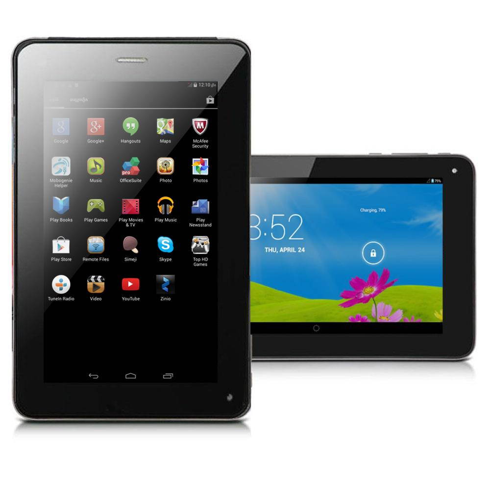 3G GSM Unlocked Android 4.4 Dual Core SmartPhone + TabletPC ( 7.0 inch Screen + Google Play Store + WiFi  + Bluetooth)