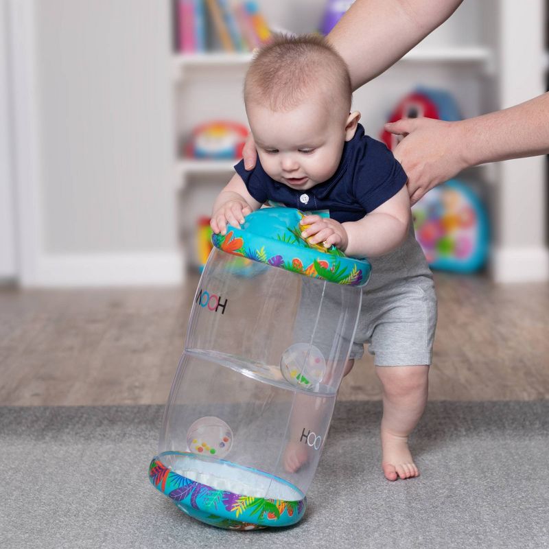 Hoovy Baby Roller inflatable with rattle and lights