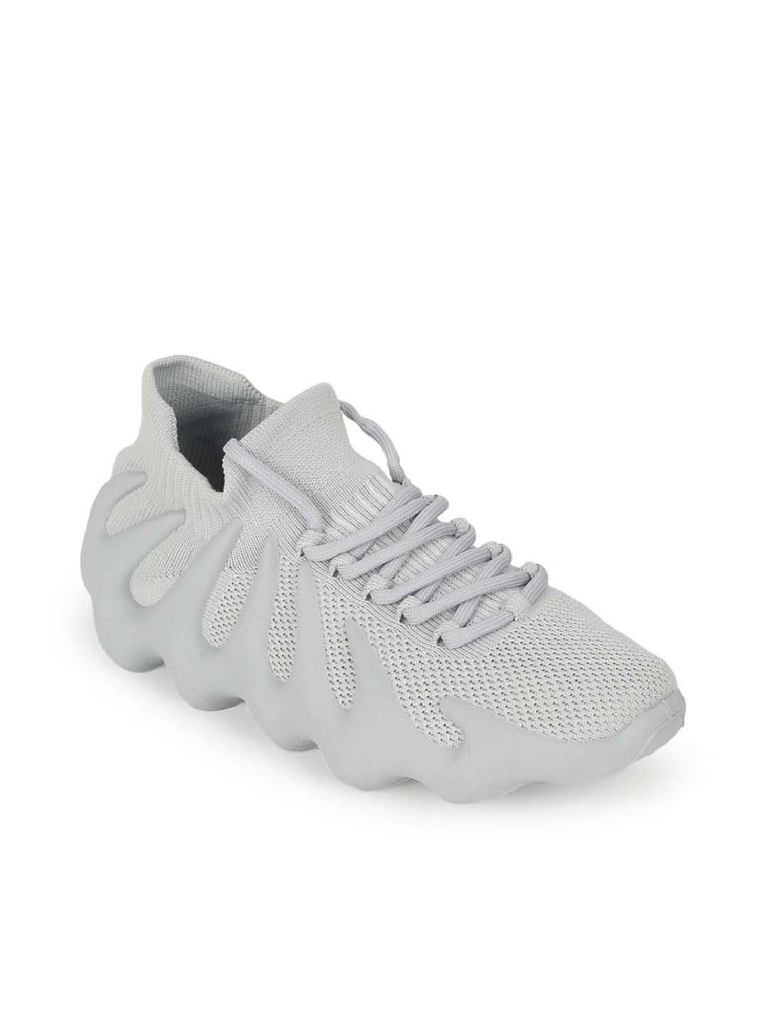 Truffle Collection Women's Grey Casual Sneakers