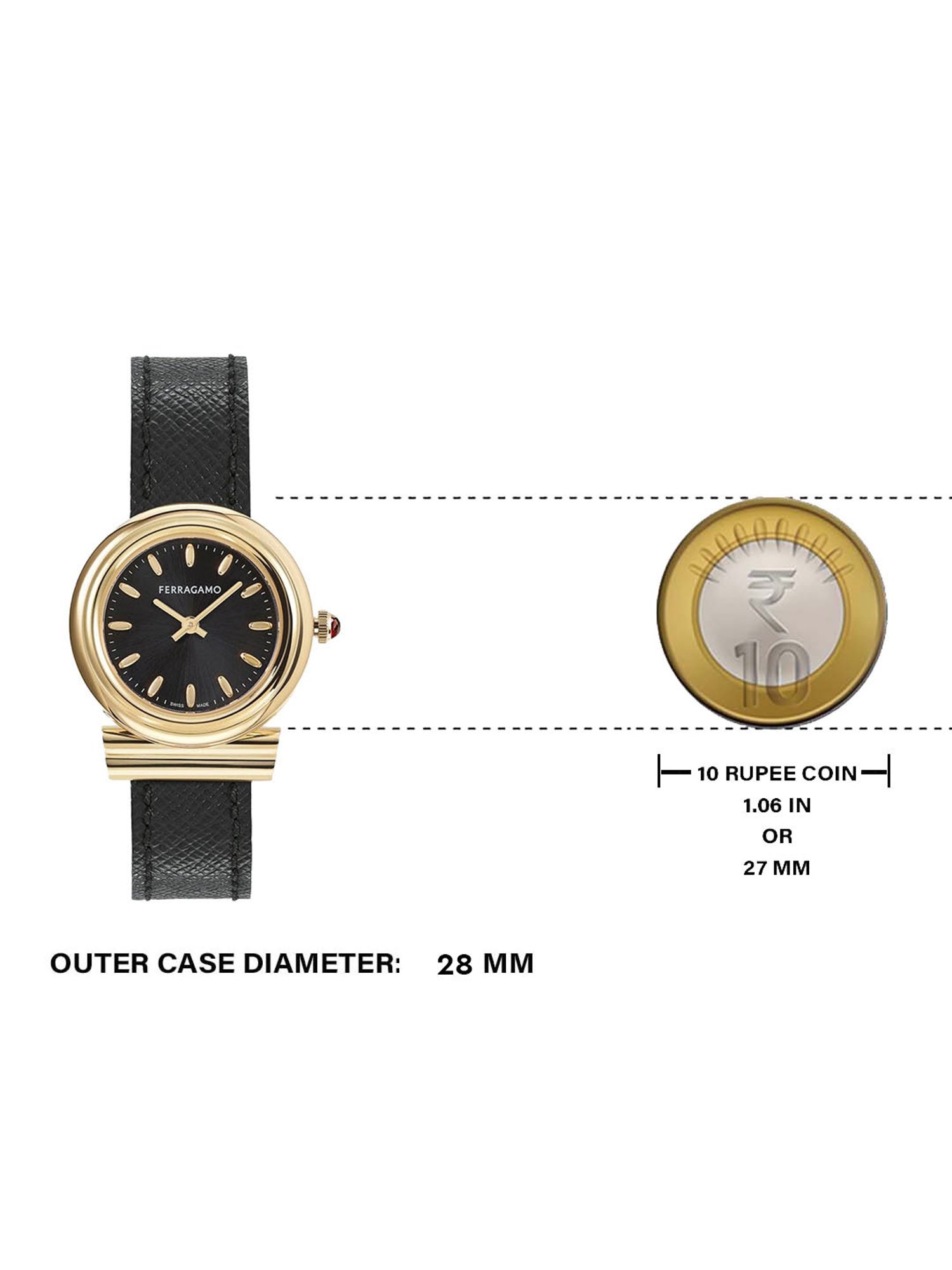 Ferragamo SFMV01023 Analog Watch for Women