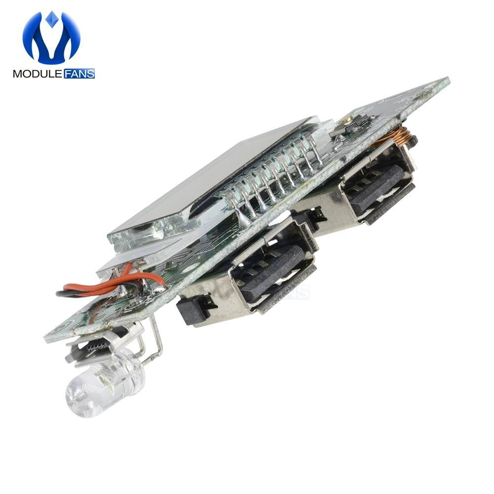 Double Dual USB Mobile Power Bank Charger Module Digital LCD Display 18650 Lithium Battery Charging Board For Phone 5V 1A 2A