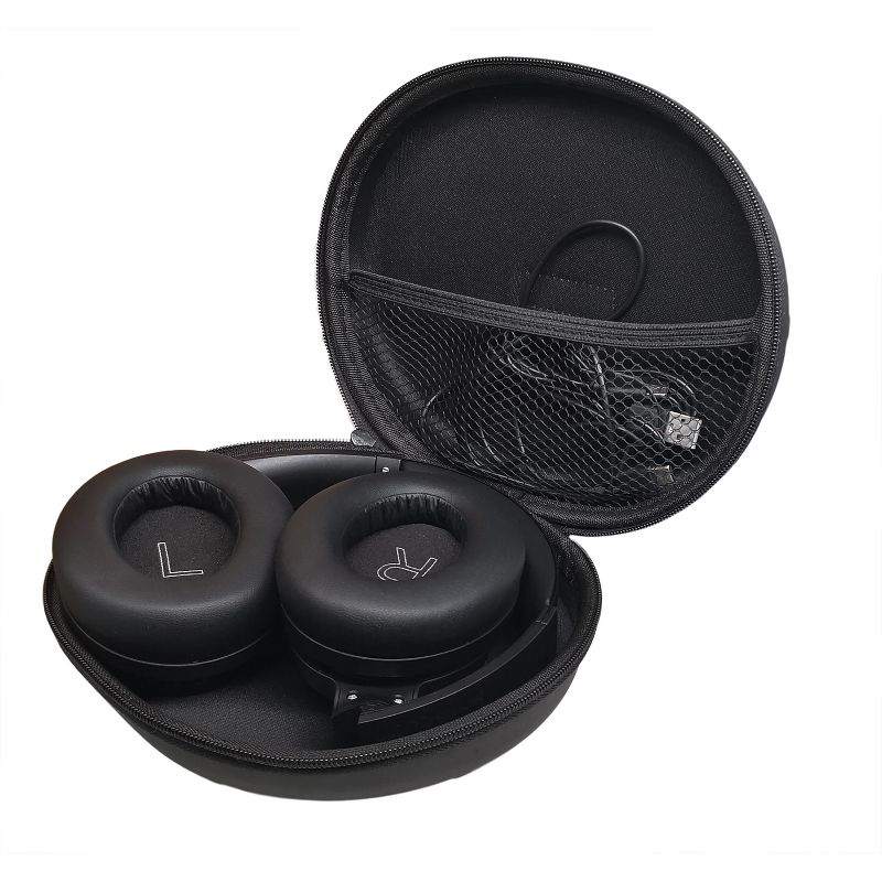 Morpheus 360 HP9250B ECLIPSE 360 ANC Wireless Bluetooth 5.0 Headphone, Over-the-Ear, Noise Cancelling, Immersive Sound CVC 8.0 Microphones, Travel Case - Black