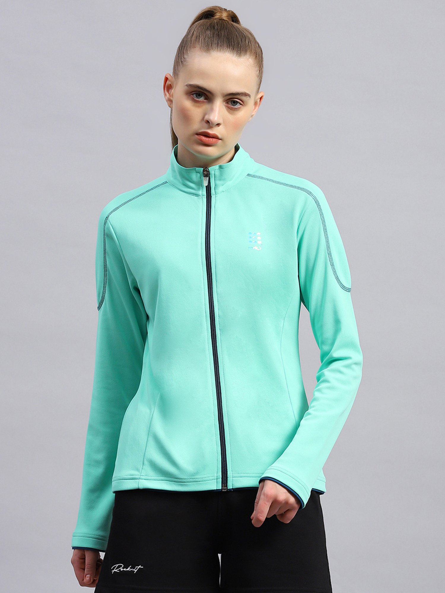 Rock.it Green Regular Fit Sports Jacket