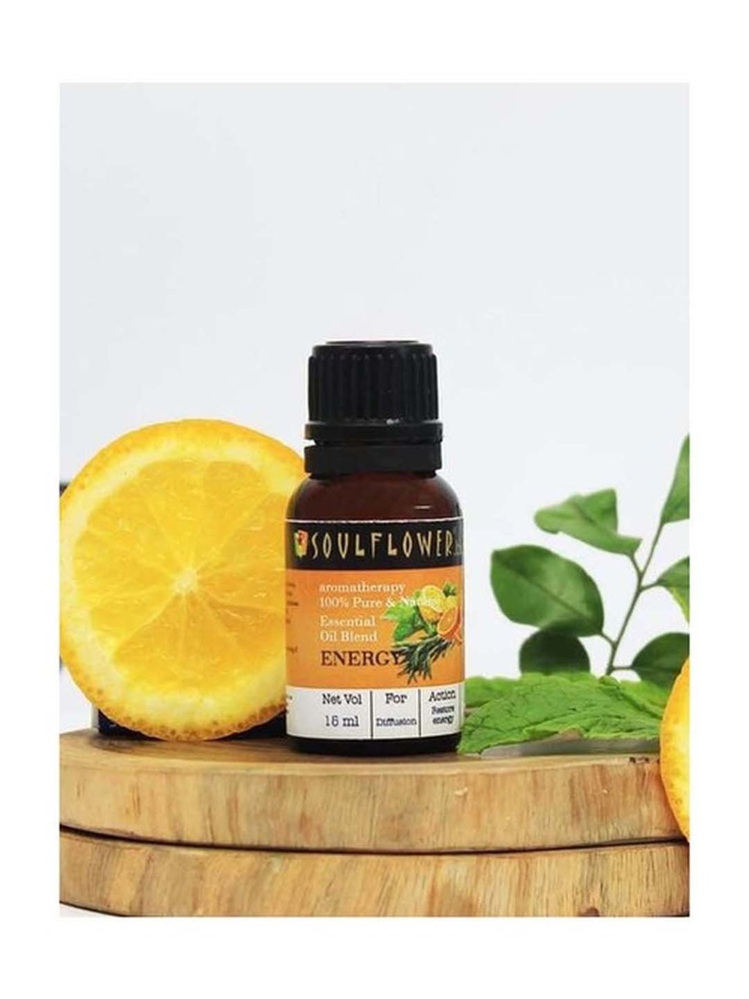 Soulflower Essential Oil Energy - 15 ml