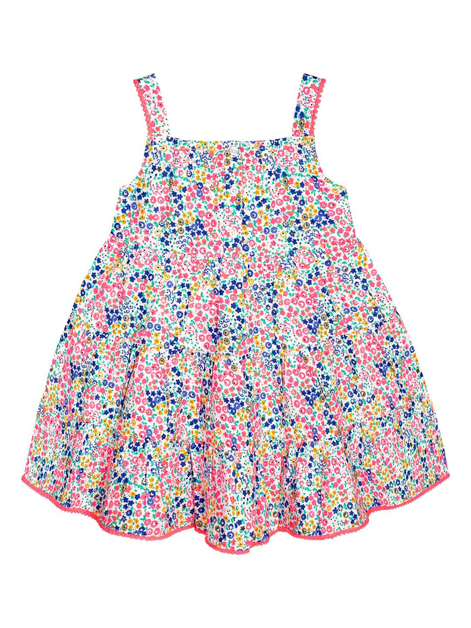 Budding Bees Kids Multicolor Printed Dress