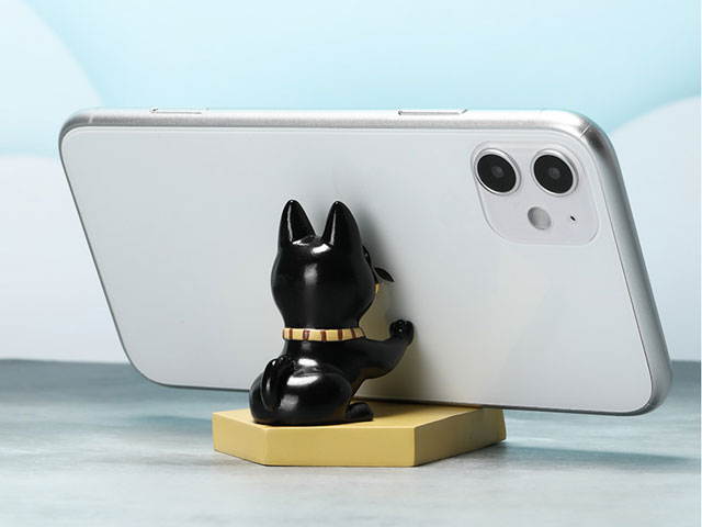 British Museum Anderson cat phone holder desktop animal ornaments cute dog and cat phone holder creative gifts