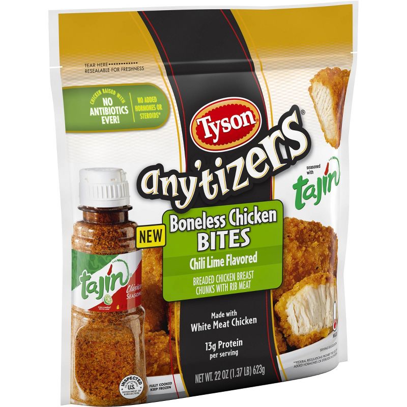 Tyson Any'Tizers Tajin Boneless Chicken Bites - Frozen - 22oz