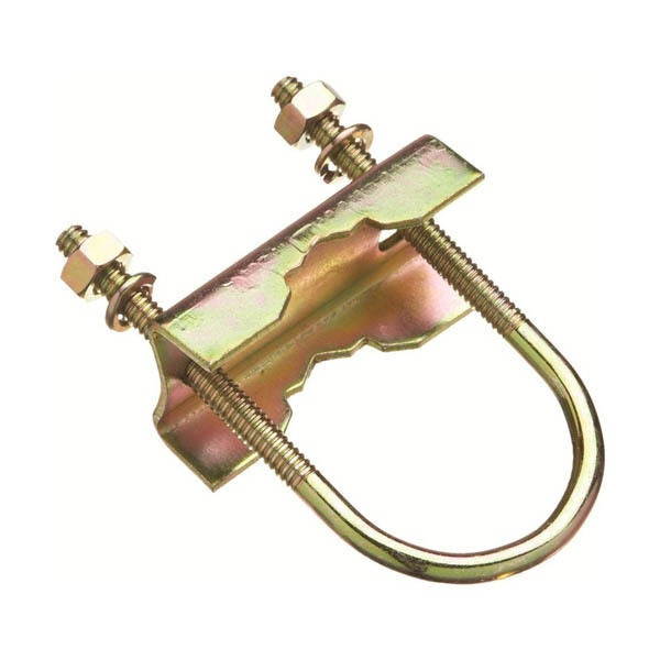Channel Master 3081 U-Bolt Assembly Heavy Duty 1 1/2" Wide Antenna Mast Clamp