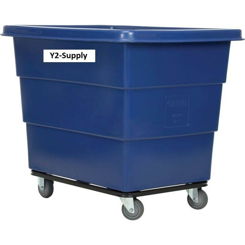 NEW! Plastic Bulk Box Truck, 12 Bushel, Steel Chassis Base, Blue!!