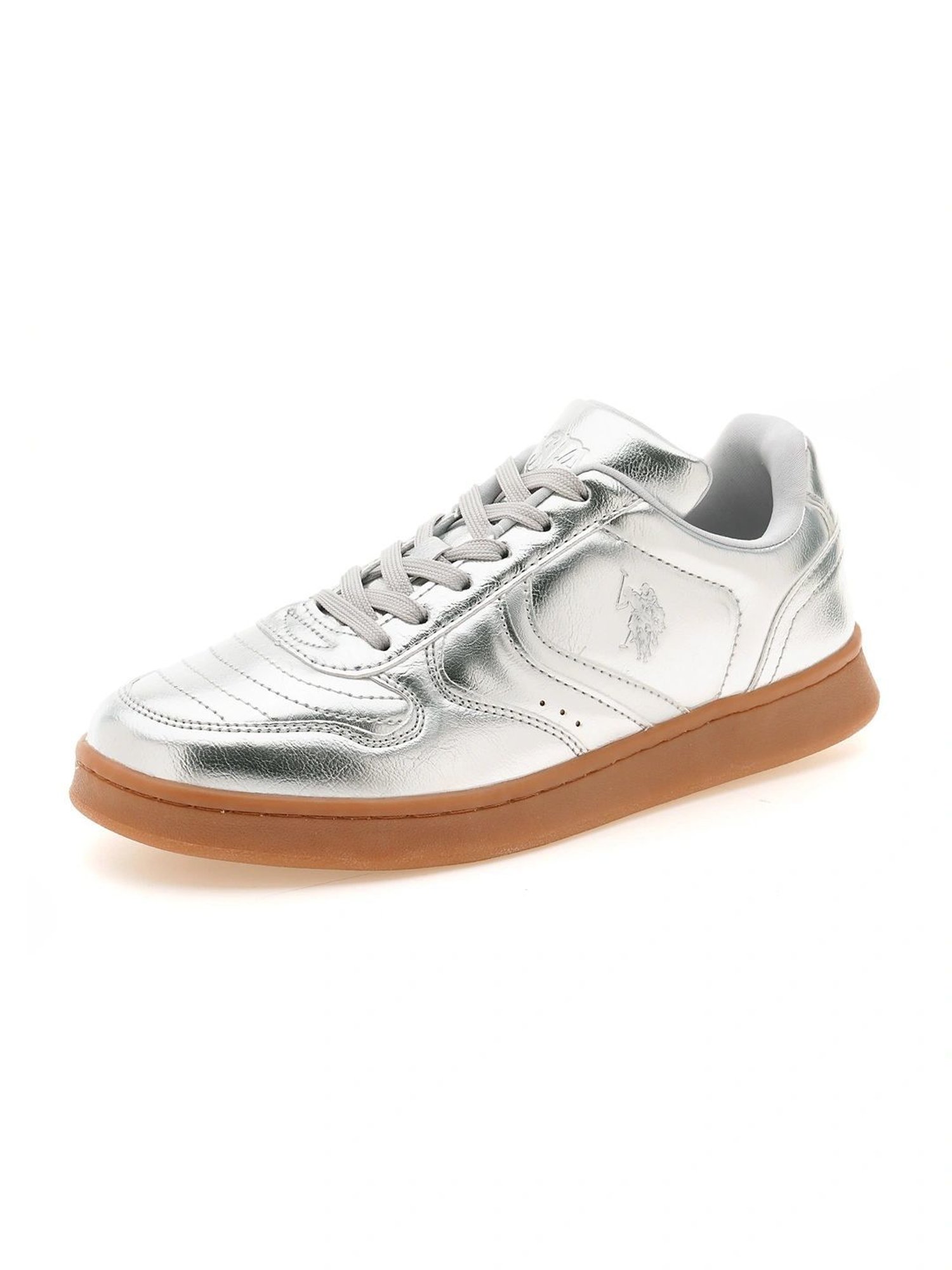 U.S. Polo Assn. Women's Silver Sneakers