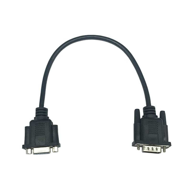 1ft VGA SVGA 15 Pin HD15 Male to Female Adapter Video Monitor Extension Cable for PC Laptop TV Porjectormf