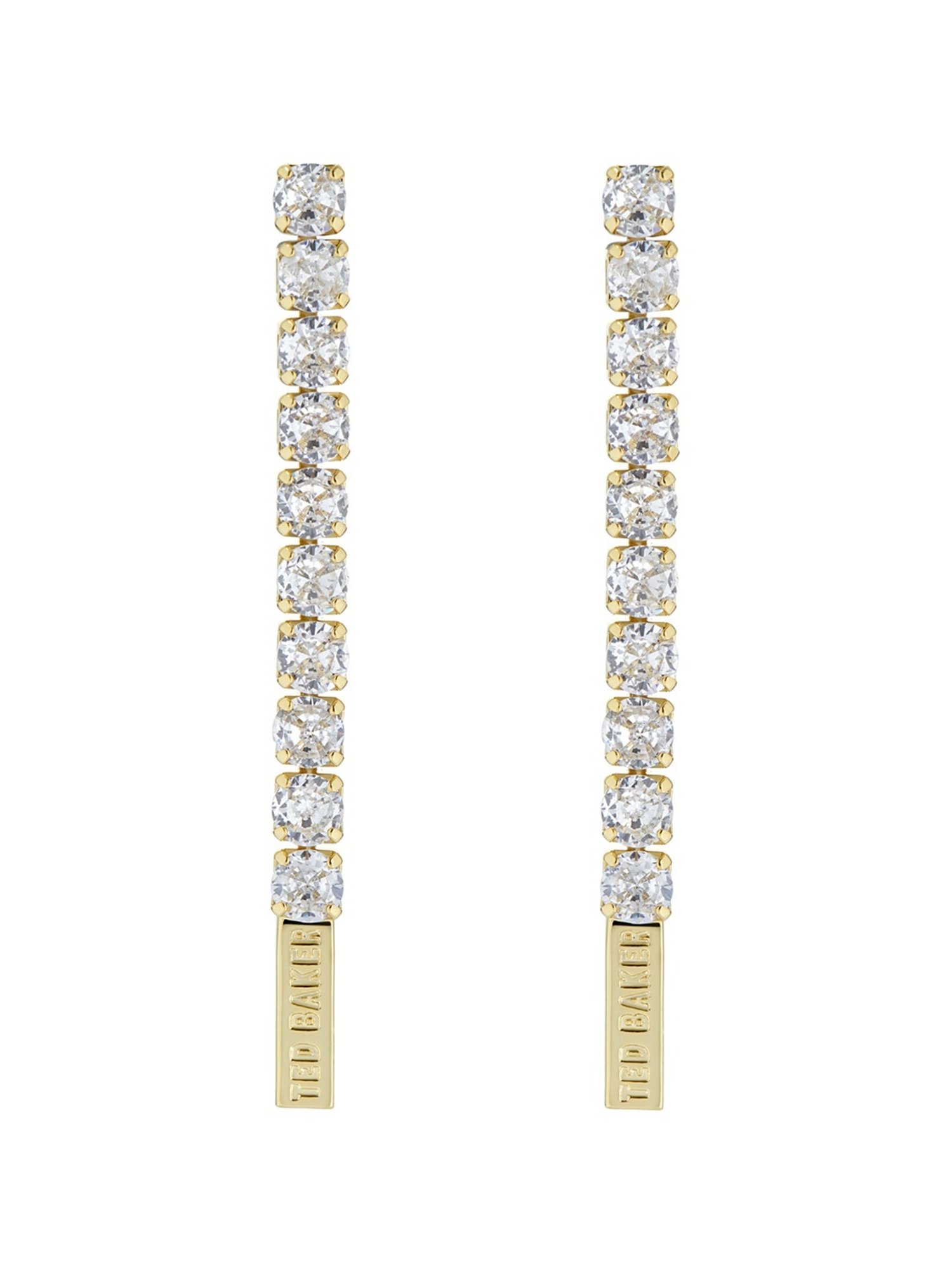Ted Baker Mellsie Icon Crystal Drop Earrings For Women
