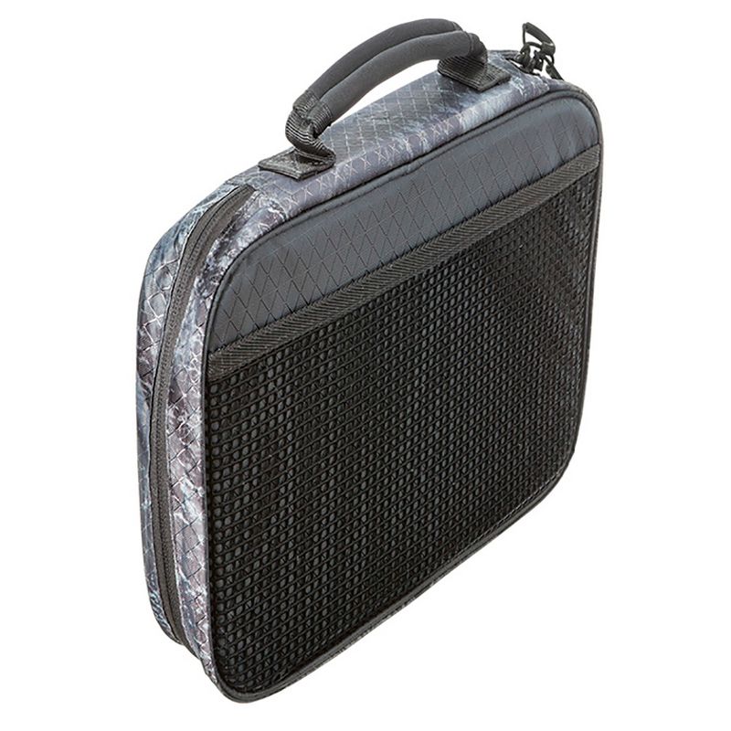 Insights Fishing Heavy Duty Waterproof i370 3700 Series Fishing Bait Organizer Binder Spacious Carry Bag, Realtree Blue