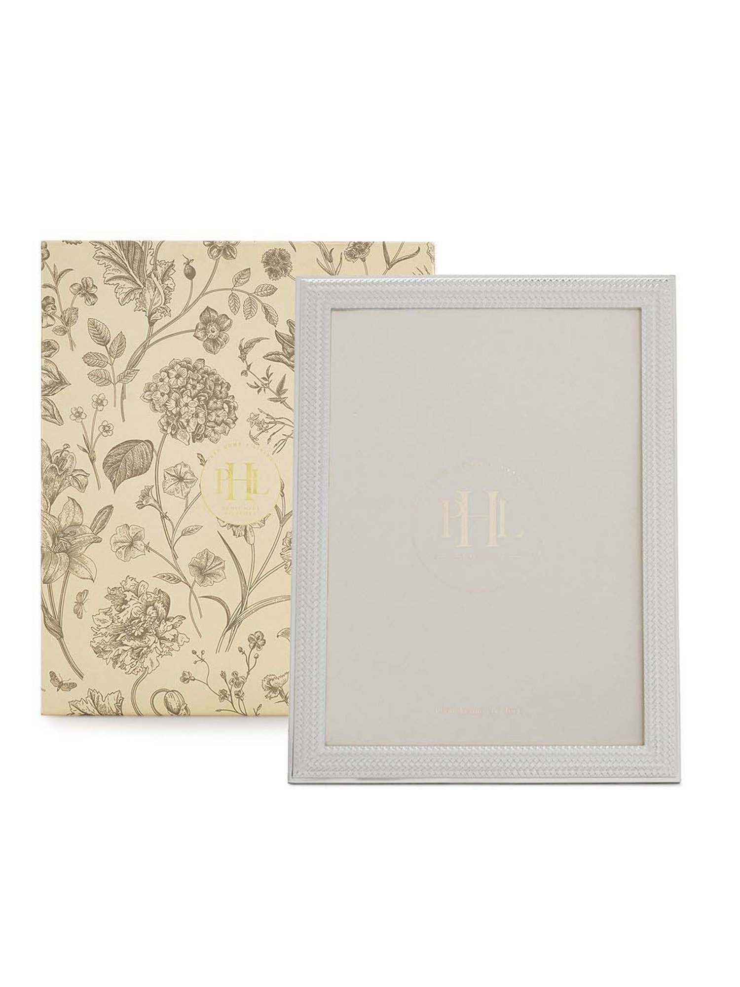 House This Kangto Brown & White Wood Photo Frame Gift Set