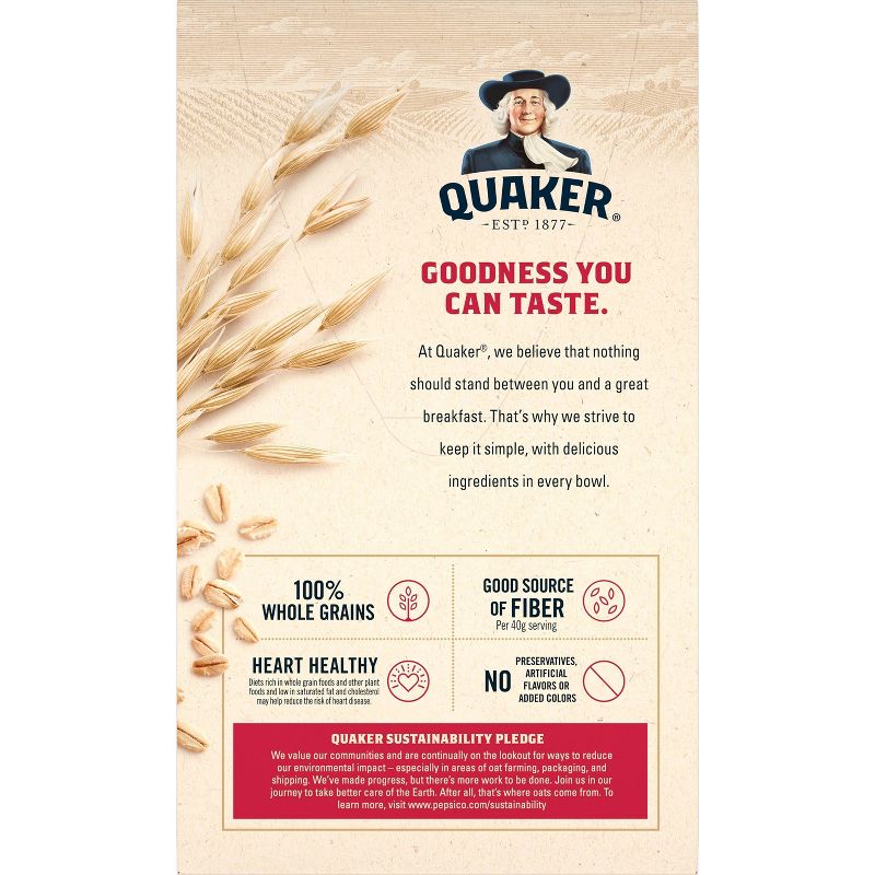 Quaker Original Heart Healthy Oatmeal - 12ct