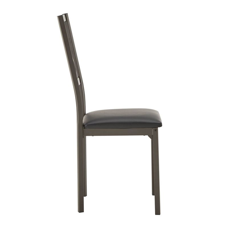 Set of 4 Ramona Side Chairs Brown - Inspire Q