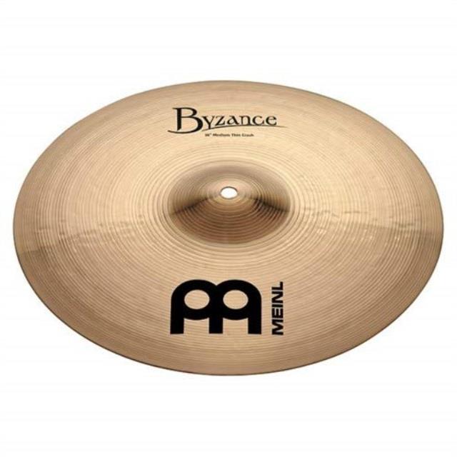 meinl cymbals b16mtcb byzance 16inch brilliant medium thin crash cymbal video