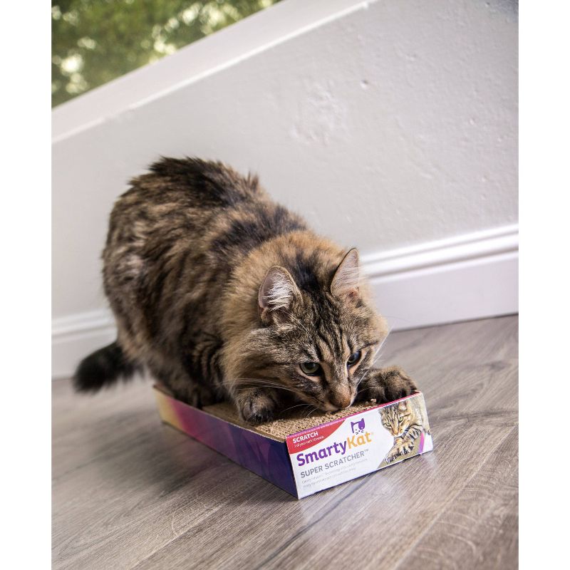 Hauspanther Step Perch Cat Scratcher - Espresso