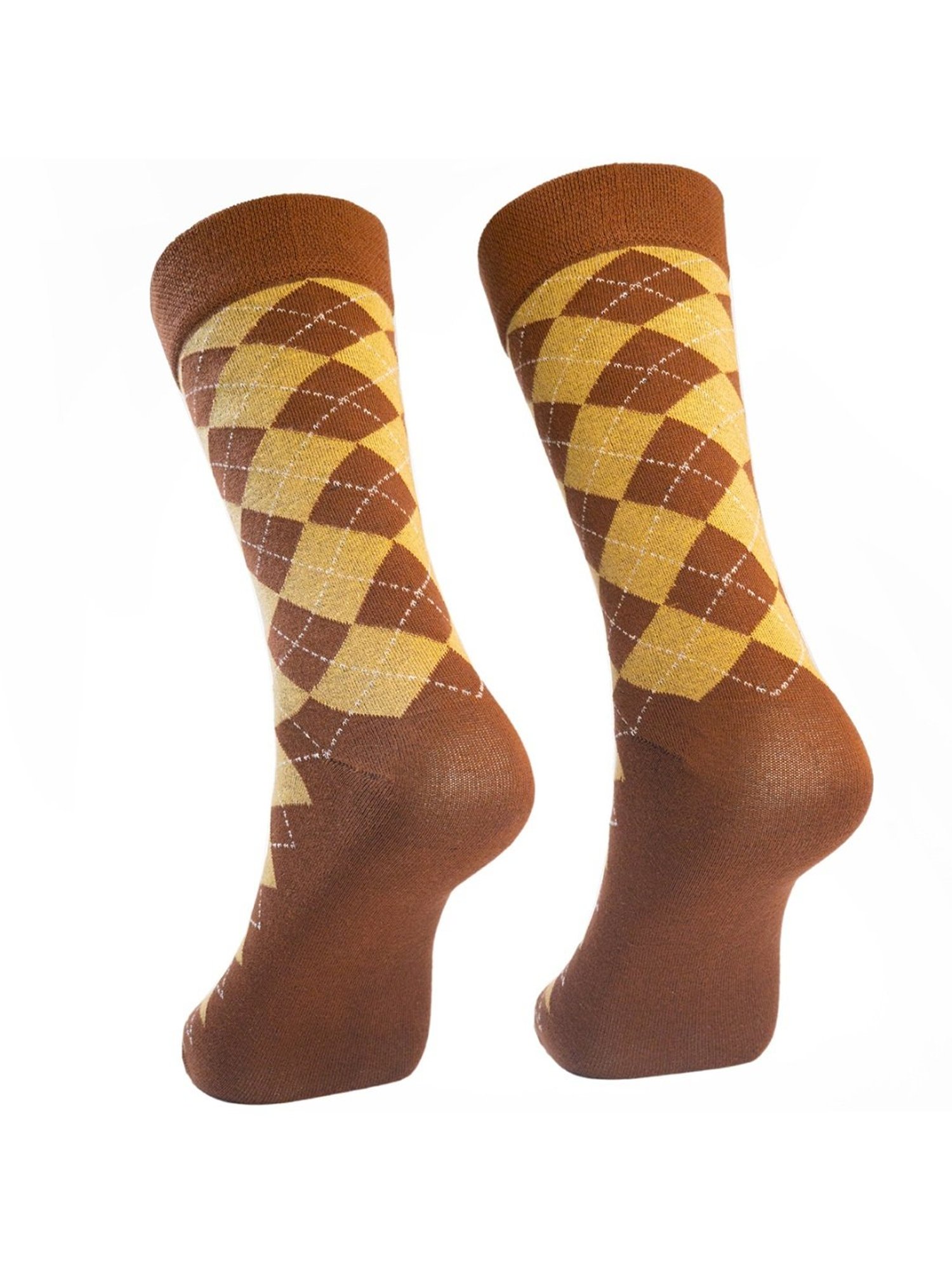 Man Arden Multicolor Checks Socks