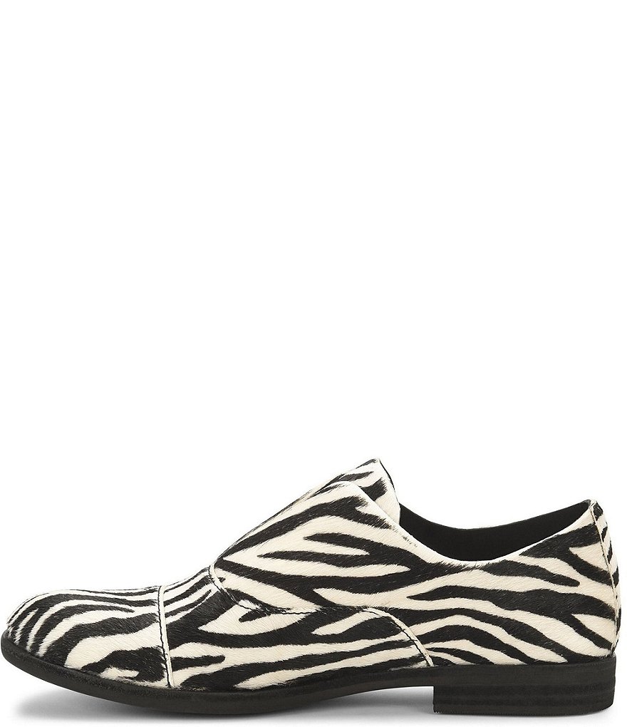 Kork-Ease Nottingham Zebra Print Calf Hair Loafers