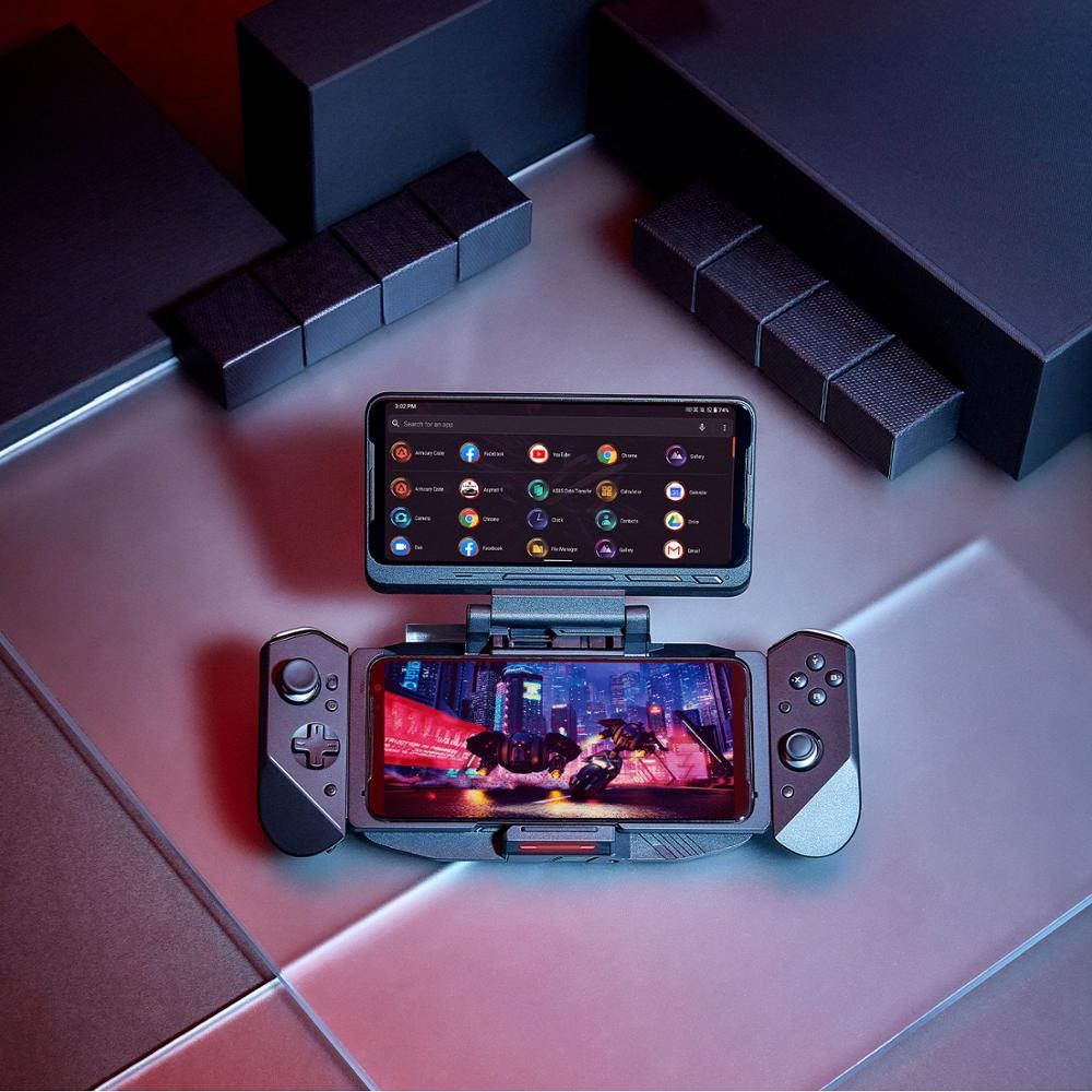 Original Global Rom Vesion ASUS ROG Phone 3 5G Snapdragon 865+ Game Phone RAM12GB/16GB ROM 128GB/256GB/512GB Dual Sim (GSM Only | No CDMA) Unlocked - Black