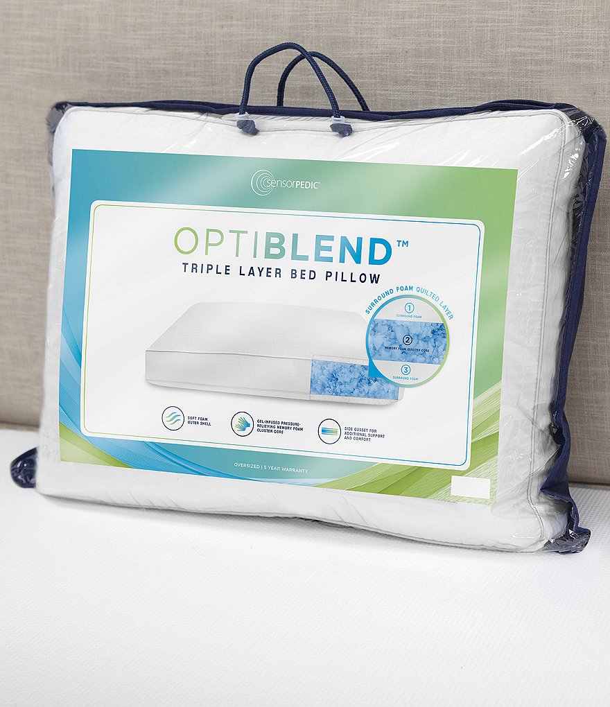 Sensorpedic OptiBlend Triple Layer Bed Pillow